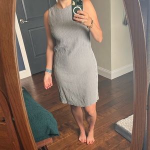 Vintage 90s black and white checked dress